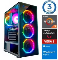 Stacionarus kompiuteris INTOP Ryzen 7 5700G 16GB 500SSD M.2 NVME+4TB Radeon RX Vega 8 WIN11 (RW74373WH) (Atnaujinta)