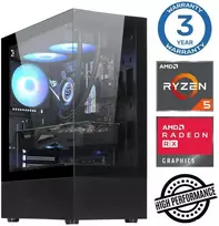 Stacionarus kompiuteris INTOP Ryzen 5 5600X 32GB 1TB SSD M.2 NVME+4TB RX580 8GB no-OS (RW74383NS) (Atnaujinta)