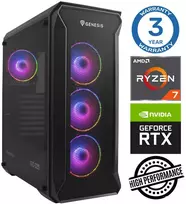 Stacionarus kompiuteris INTOP Ryzen 7 5700X 32GB 1TB SSD M.2 NVME+4TB RTX5050 8GB no-OS (RW77377NS) (Atnaujinta)