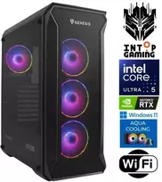 Stacionarus kompiuteris INTOP AQUA Ultra 5 245KF 32GB DDR5 2TB SSD M.2 NVME+4TB RTX5070 12GB WiFi WIN11Pro (RW82338) (Atnaujinta)