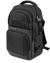 Wozinsky WPW-20L Backpack with Nešiojamas kompiuteris Pocket for 15" Travel 40x20x25 cm for Hand Luggage - Juodas