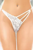 nėriniuoti stringai su baltu apvadu SoftLine Collection