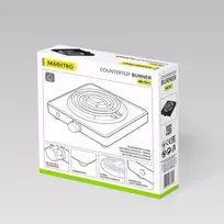 Maestro MR-770-1 hob 1000W Juodas Countertop 1 zone(s)