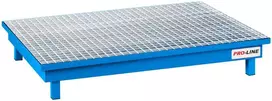 Drenažo padėklas 2 statinėms po 200 l PRO-LINE 120x80x20 cm