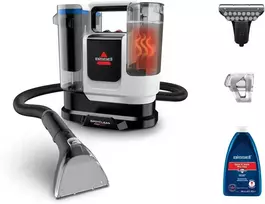 Dulkių siurblys BISSELL kompaktiškas giluminio valymo siurblys SpotClean ProHeat Advanced, 1125 W, kilimams ir apmušalams, 3924N