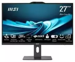 MSI AIO PRO AP272P 14M-886XEU i7-14700 27" IPS LED FHD Non-Touch Anti-Glare 16GB SSD 1TB M.2 AX211 WiFi 6E No OS Juodas