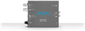 AJA Hi5-12G - Active video converter - Pilkas - 4096 x 2160 - - - 480i,576i,720p,1080i,1080p,2160p - BNC - HDMI + RCA
