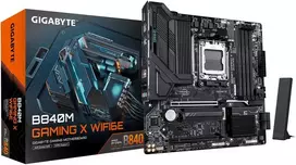 Pagrindinė plokštė GIGABYTE B840M GAMING X WIFI6E AMD B840 Lizdas AM5 micro ATX