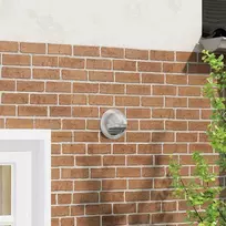 Oro ventiliacijos dangčiai 8 pcs Sidabro 150 mm
