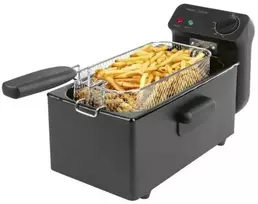 Profi Cook ProfiCook PC-FR 1325 Vienvietis 3 L Atskirai stovintis 2000 W Gruzdintuvė Juodas