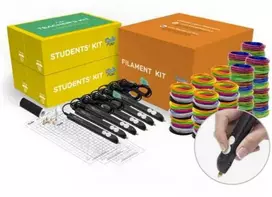 Spausdintuvas 3Doodler FLOWEDU 3D pen Juodas