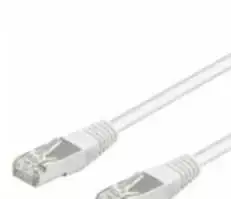 Goobay CAT 5e Komutacinis kabelis, SF/UTP, baltas, 30m, 30 m, Cat5e, SF/UTP (S-FTP), RJ-45, RJ-45, Baltas