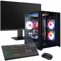 Stacionarus kompiuteris Hyrican GAMEMAX MegaDeal Infinity Mini BK SET2699 7796 Ryzen 7 5700X 16GB/1TB SSD RTX 5060Ti Win11 + MSI PRO MP273A LED-Monitorius, 69cm (27")
