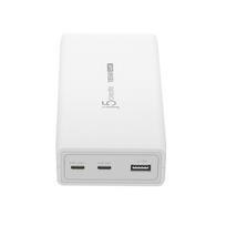 j5create JUP37185W-EN - Netzteil - GaN - 185 Watt - 5 A - Power Delivery 3.1 - 3 Ausgabeanschlussstellen (USB Typ A, 2 x USB-C)