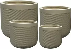 Mondex Since 1986 HEVRA Komplet 4 osłonek 44x44x42/36x36x35/30x30x30/24x24x24cm