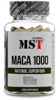 Maisto papildas maca šaknies 1000 mg (60 kapsulių) MST