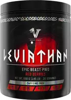 Be kofeino prieštreniruotinis papildas Leviathan Hardcore 660 g Viking Power