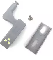 Automatinis LED spintelės apšvietimas spintelės durelių vyriui - šaltai baltas