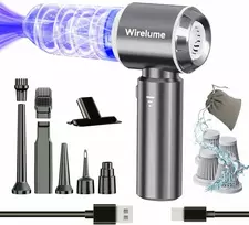 Wirelume belaidis rankinis dulkių siurblys 22000Pa 120 W HEPA filtras akumuliatorinis ST-6653Plus
