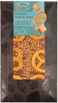 Rūta Pieninis šokoladas su sūria karamele ir riestainiais Pretzels, 100 g