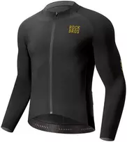 Rockbros YDWT020 Diamond cycling jersey spring/autumn/winter dydis S - juodas