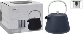 Mondex Liejinio ketaus arbatinukas 1000 ml pilkas