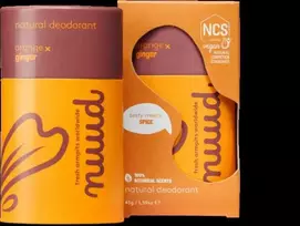Nuud Oranžinis x Ginger dezodorantas 45 g