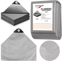 Brezentas 3x4m sidabrinis GRENTO 120GSM