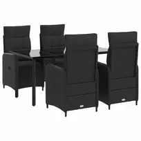 Lauko baldų komplektas Sofa Stalo Rinkinys su pagalve su pagalve 5 pcs
