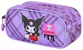 Karactermania Hello Kitty Kuromi triple pencil case