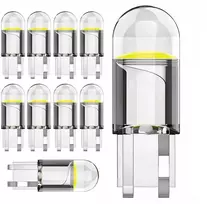 COB LED lemputė W5W T10 12V - geltona - T10 HPC 360 sferinė - Techninė