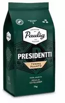 Paulig Presidentti tumma paahto kahvipapu, 1kg