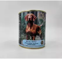 Real Dog SP - Wet jautiena and veal for adult dogs 800g