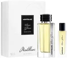 Mont Blanc Set Montblanc: Vetiver Glacier Eau De Parfum For Men, 125 ml + Vetiver Glacier Eau De Parfum For Men, 15 ml