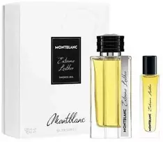Mont Blanc Set Montblanc: Extreme Leather Eau De Parfum For Men, 125 ml + Extreme Leather Eau De Parfum For Men, 15 ml