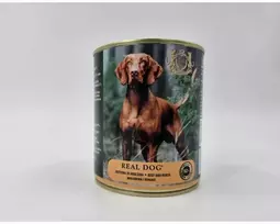Real Dog SP - Wet jautiena and horse for adult dogs 800g