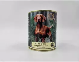 Real Dog SP - Wet jautiena and goat for adult dogs 800g