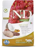 FARMINA N&D QUINOA - CAT Dry SKIN&COAT Quail&Coconut ADULT 300g