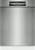 Bosch SMU4HMS07E Serija 4, Indaplovė, montuojama iš apačios, 60 cm, Šlifuotas plienas