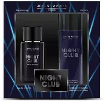 Jeanne Arthes Night Club rinkinys vyrams (EDT100ml / deo 200ml)