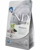 FARMINA N&D Baltas - DOG Dry Sea Bass Spirulina&Fennel PUPPY MED&MAX 2kg
