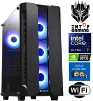 Stacionarus kompiuteris INTOP AQUA Ultra 7 270K Plus 64GB DDR5 2TB SSD M.2 NVME RTX5050 8GB WiFi no-OS (RW85100NS) (Atnaujinta)