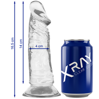 X RAY XRAY CLEAR COCK 16.5 CM X 4 CM