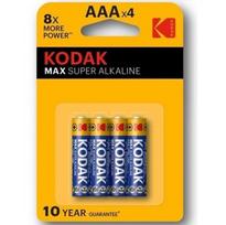 Kodak KODAK - MAX SUPER ALKALINE BATTERY AAA LR03 BLISTER * 4