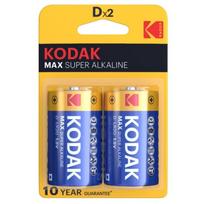 Kodak KODAK - MAX ALKALINE BATTERY D LR20 2 UNIT