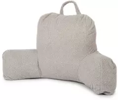 FLUMI skaitymo pagalvė su porankiais ir kišenėmis TEDDY, Pilkas