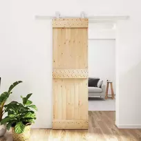 Slankios durys Natūrali ir Balta 70 x 210 cm