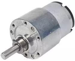 MT90 variklis su pavarų dėže - nuolatinės srovės variklis 12V 120 aps./min.