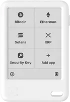 Kietasis diskas Ledger Nano Gen 5 Glacier Baltas Crypto Hardware Wallet with Recovery Key