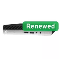 Stacionarus kompiuteris Hp Renewed HP atnaujintas A klasės | „ProDesk 400 G4“ | „Intel Core i3“ | „i3-8100T“ | 8GB | SSD | 128GB | „Intel UHD Graphics 630“ | „Windows 11 Pro“